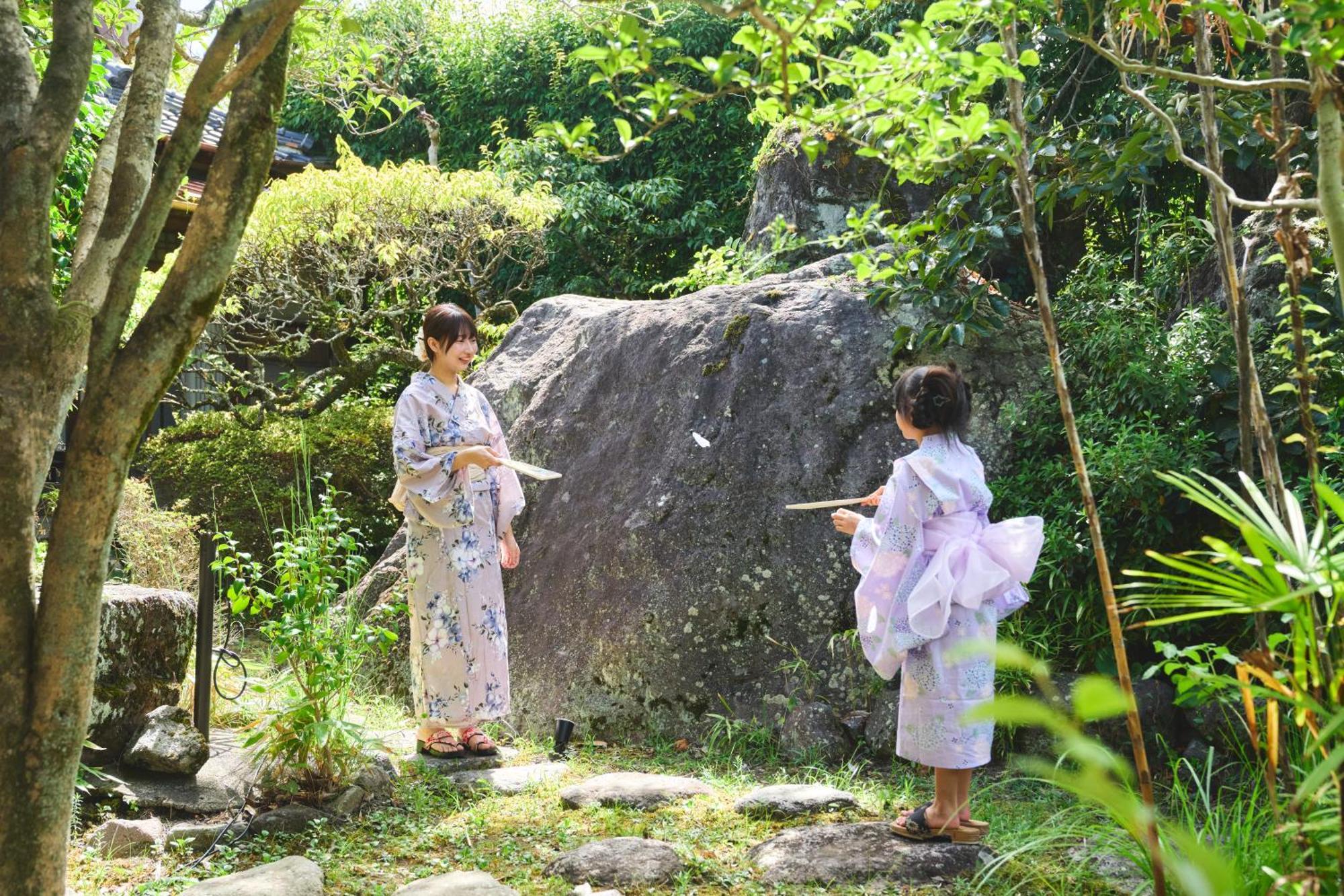 温泉付きの一軒家を借りよう Beppu Exterior foto